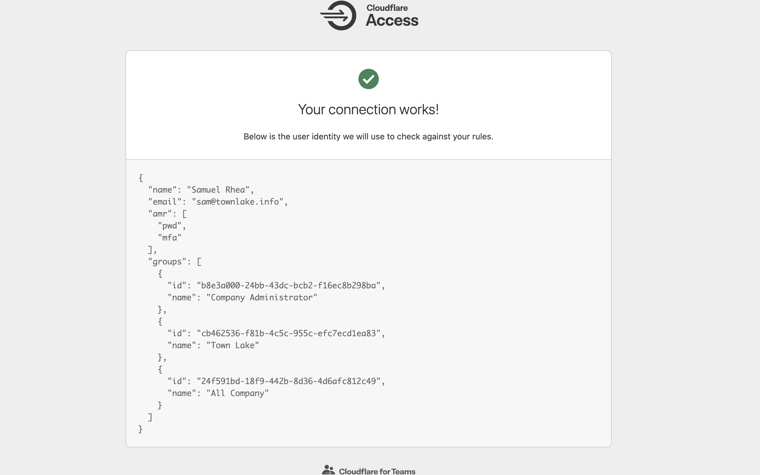 Azure AD Test